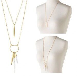 Stella & Dot Quill Necklace